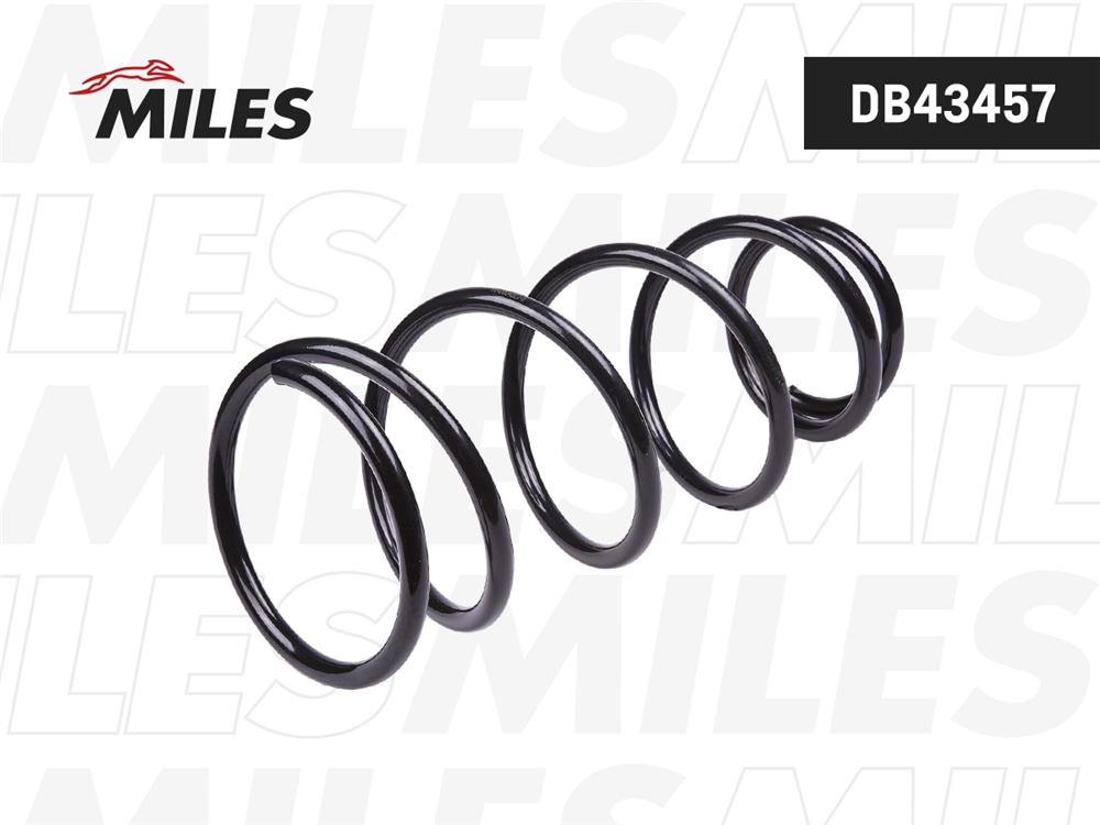 MILES DB43457 Пружина подвески NISSAN ALMERA CLASSIC 06- пер.