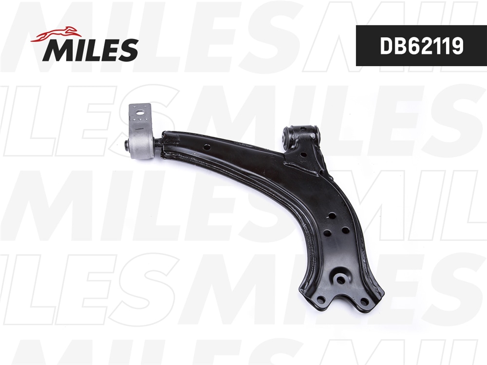 MILES DB62119 Рычаг передней подвески нижний правый (18mm) PEUGEOT 306/PARTNER/CITROEN BERLINGO (LEMFORDER 1743601) DB62119
