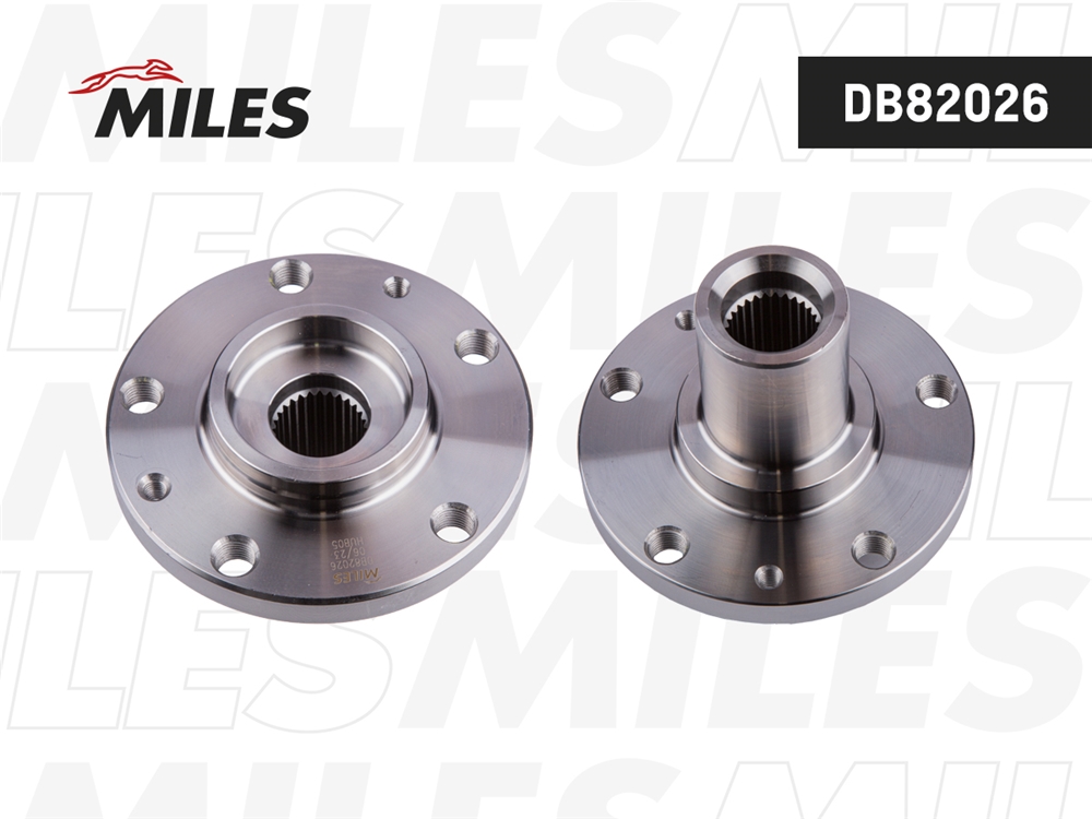 MILES DB82026 Ступица колеса CITROEN JUMPER/FIAT DUCATO/PEUGEOT BOXER 94-02 пер.