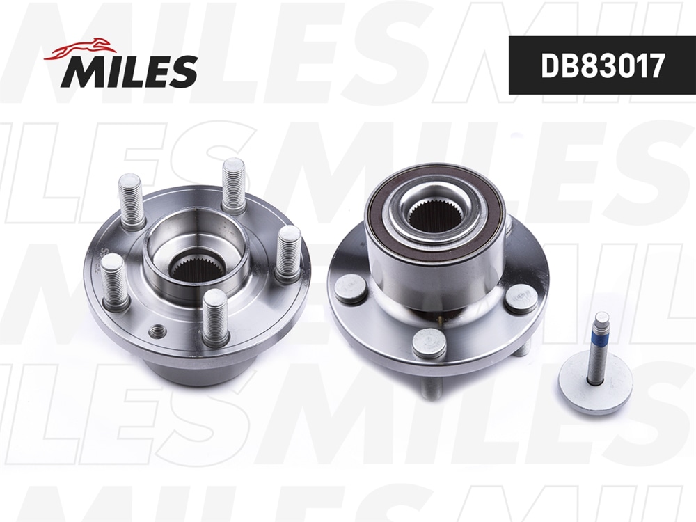 MILES DB83017 Ступица с подшипником FORD GALAXY II/S-MAX/LAND ROVER FREELANDER II 06- пер.