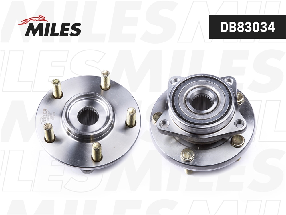 MILES DB83034 Ступица с подшипником передняя, MITSUBISHI GALANT VII-VIII 92-04.