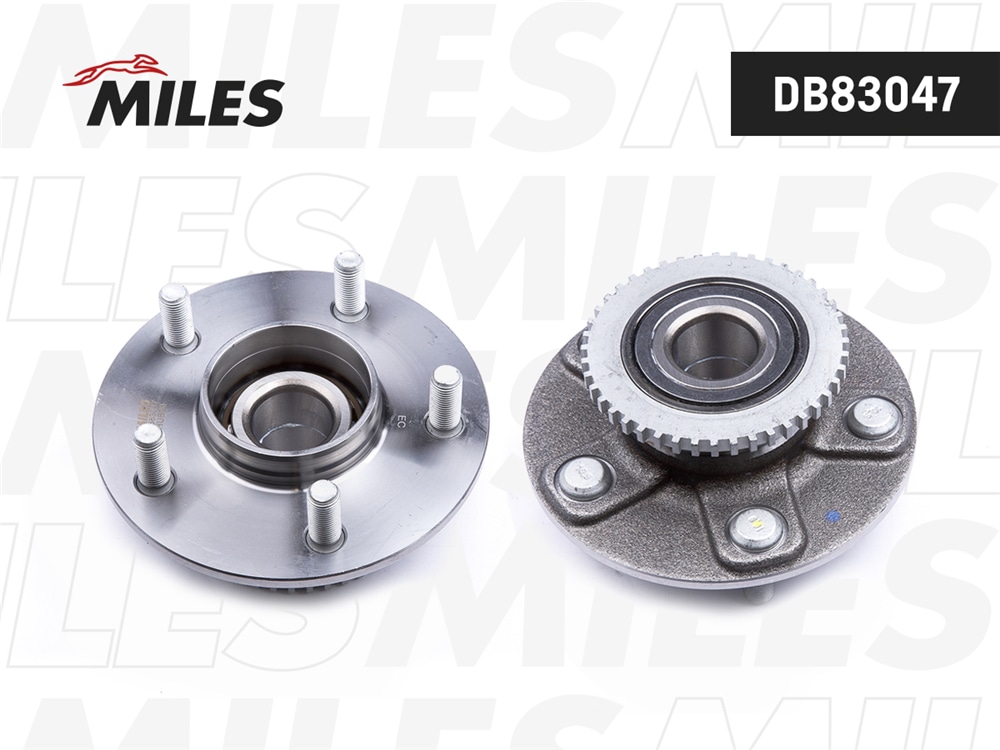MILES DB83047 Ступица колеса задняя с подшипником NISSAN PRIMERA P12 02- (SKF VKBA7402) DB83047
