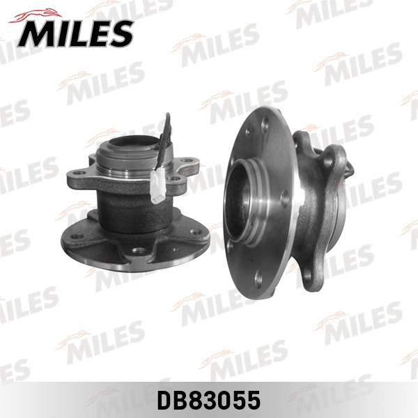 MILES DB83055 Ступица колеса задняя с подшипником SUZUKI SX4 06- AWD HUN (SKF VKBA6580) DB83055