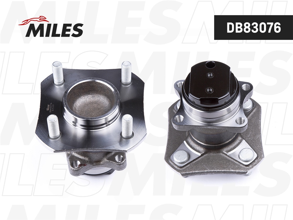 MILES DB83076 Ступица колеса задняя с подшипником NISSAN TIIDA 07- (SKF VKBA7608) DB83076