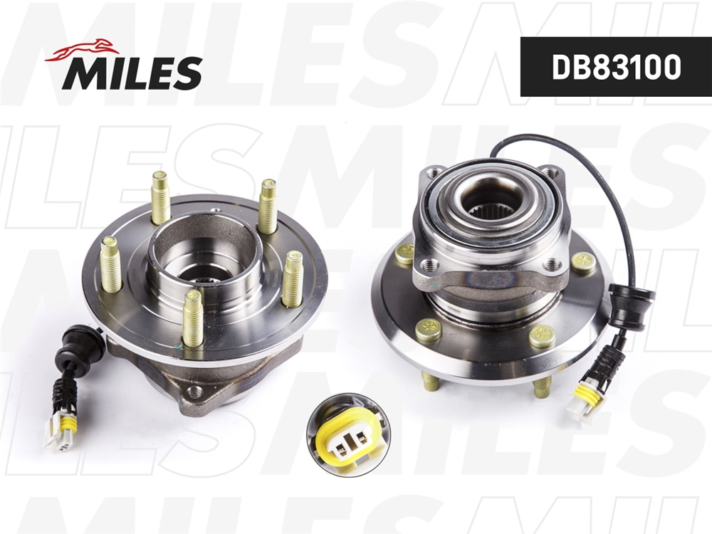 MILES DB83100 Ступица колеса задняя с подшипником CHEVROLET CAPTIVA/OPEL ANTARA 06- (SKF VKBA7439) DB83100