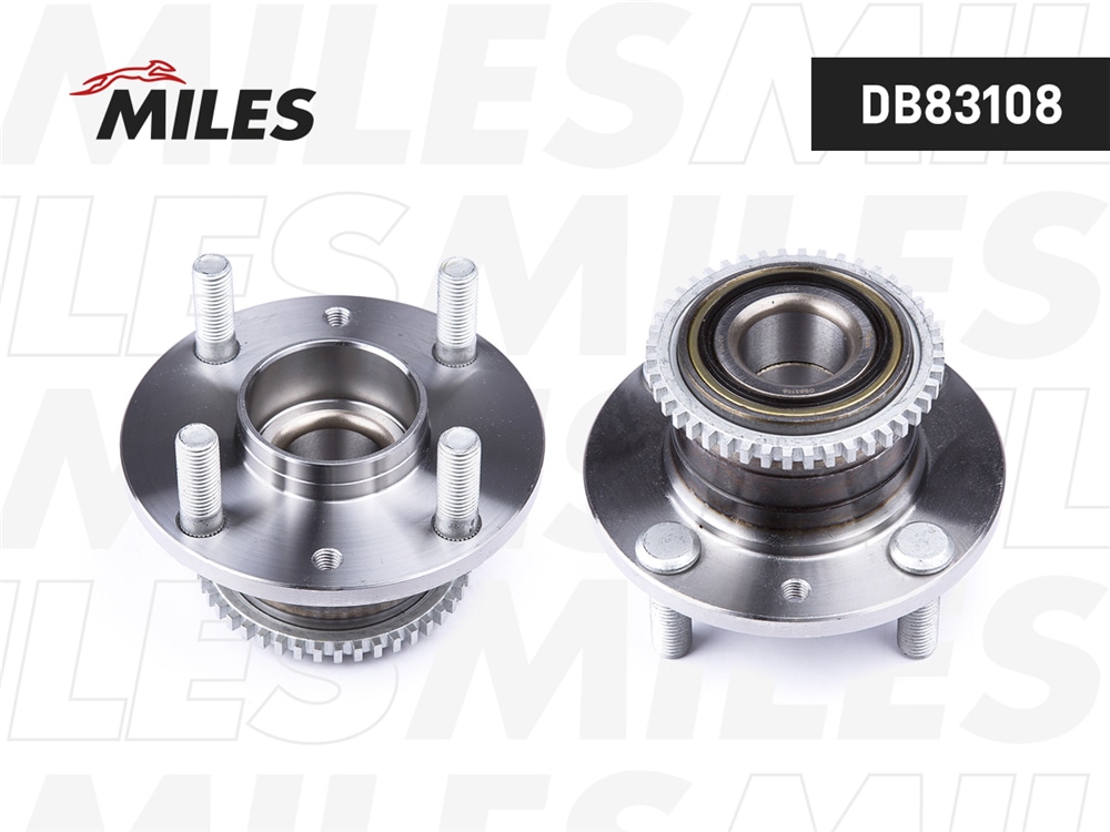 MILES DB83108 Ступица колеса задняя с подшипником MAZDA 323 89-04 (SKF VKBA3298) DB83108