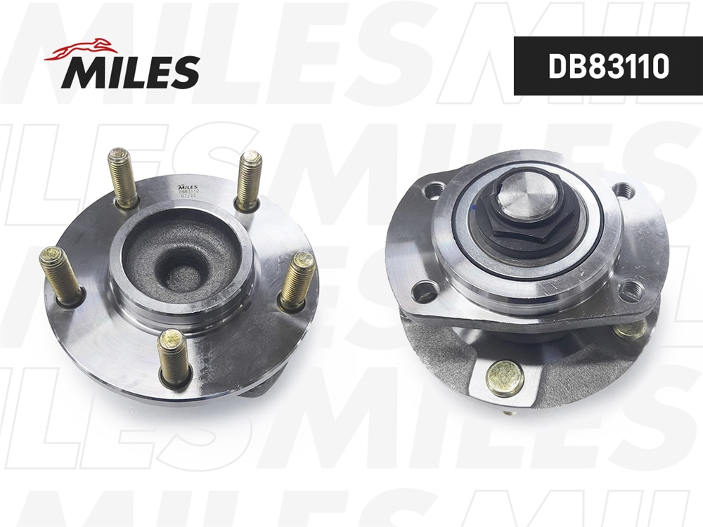 MILES DB83110 Ступица колеса задняя с подшипником CHRYSLER VOYAGER IV/DODGE CARAVAN IV 00-08 (GSP 9400112) DB83110