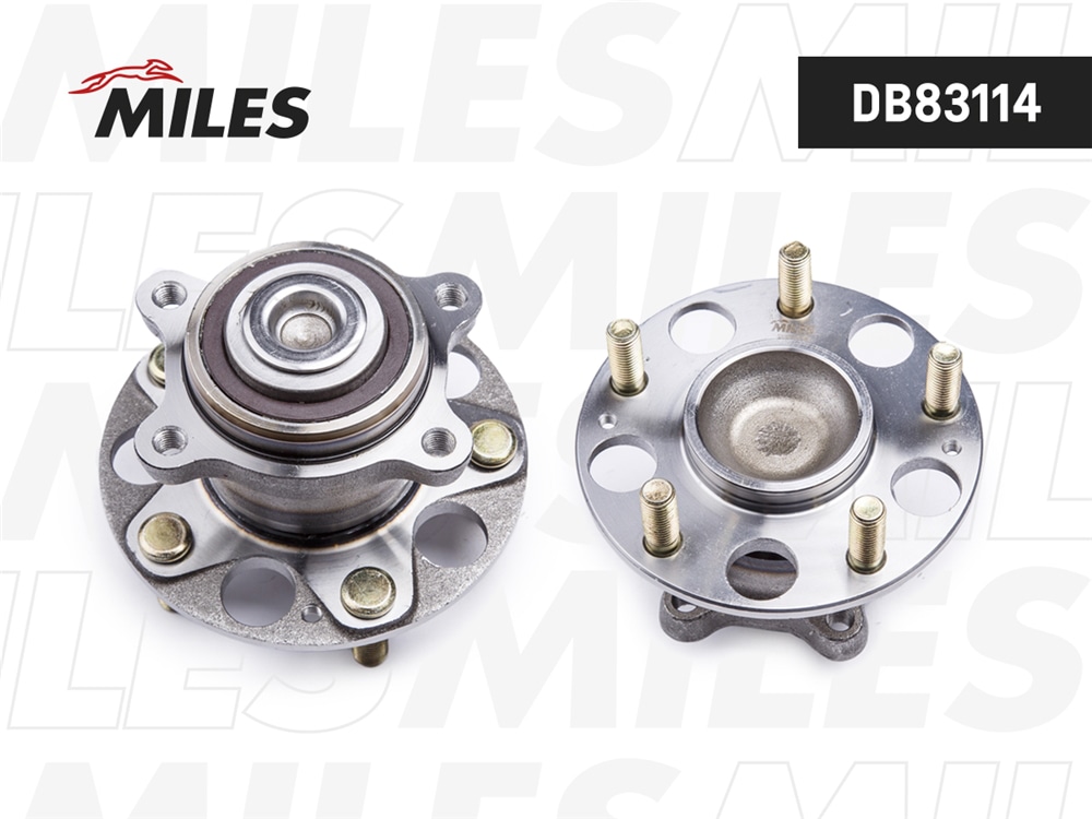 MILES DB83114 Ступица колеса задняя с подшипником HONDA ACCORD VII 03-08 (SKF VKBA3962) DB83114