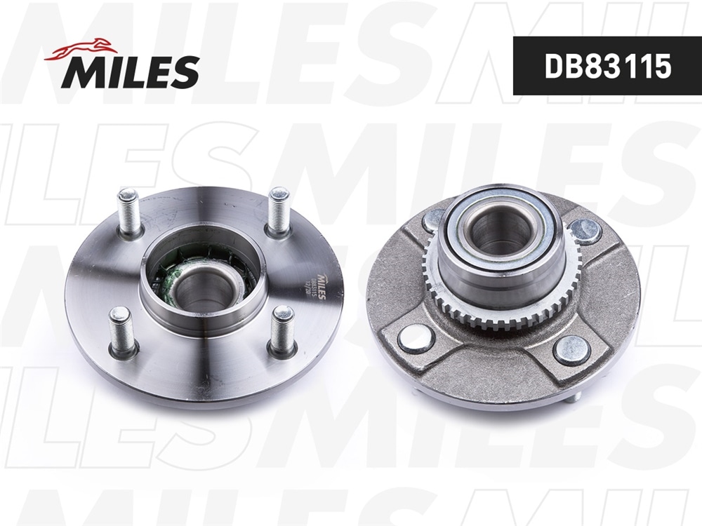 MILES DB83115 Ступица с подшипником NISSAN ALMERA N16 00-11 зад. +ABS