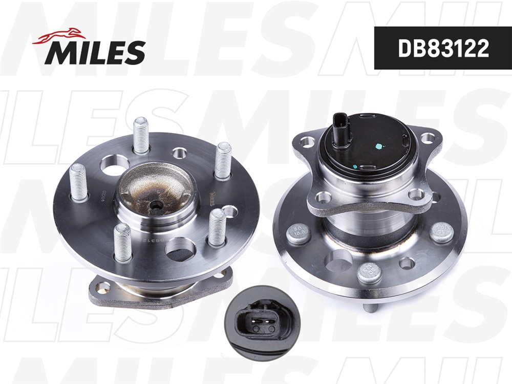 MILES DB83122 Ступица колеса задняя правая с подшипником TOYOTA CAMRY V30/V40 01-11 (SKF VKBA3947) DB83122