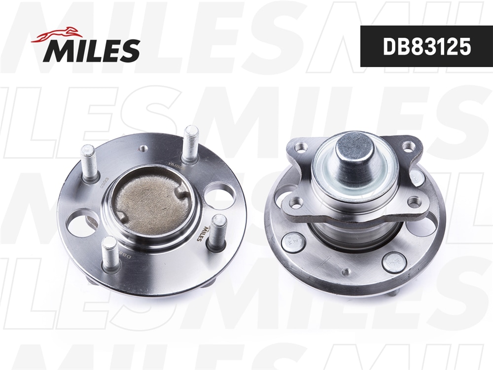 MILES DB83125 Ступица колеса задняя с подшипником без ABS HYUNDAI SONATA III/MAGENTIS I 98-05 (SKF VKBA3265) DB83125