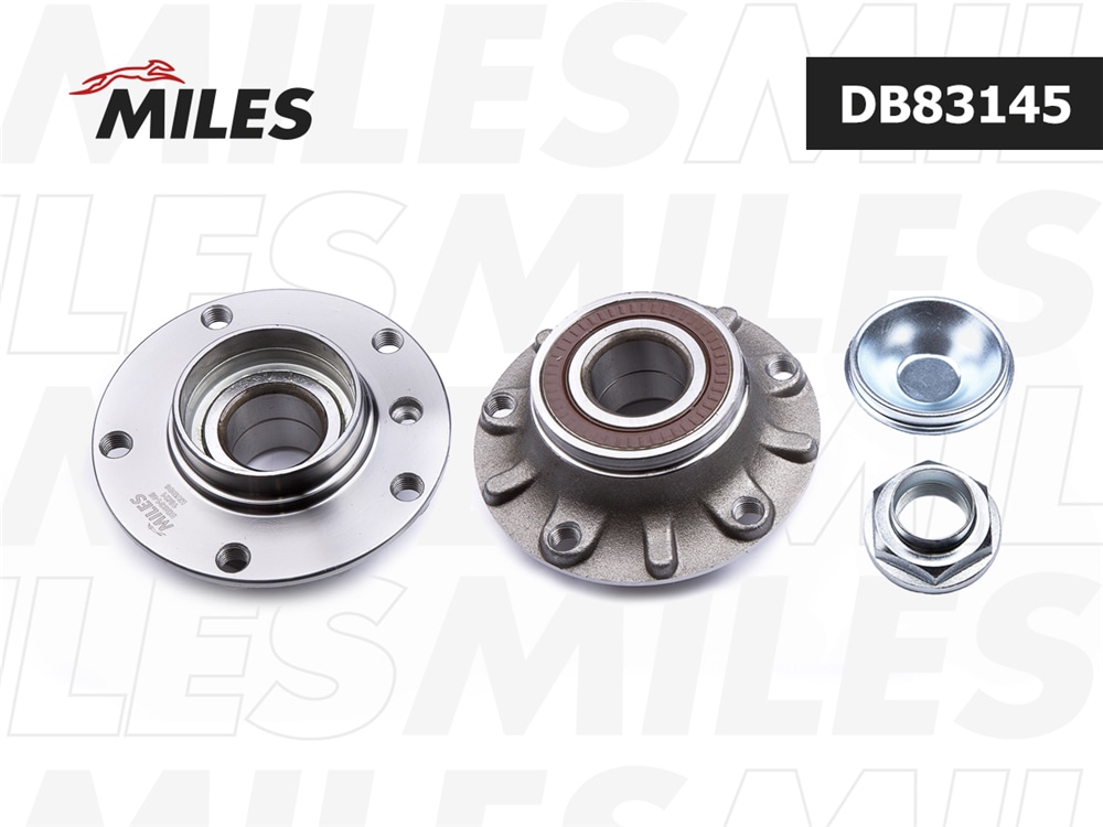 MILES DB83145 Ступица колеса передняя с подшипником BMW 7 E38 94-01 (SKF VKBA3451) DB83145