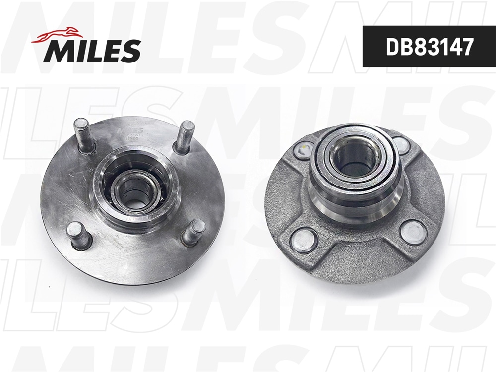 MILES DB83147 Ступица с подшипником NISSAN PRIMERA P10 90-96 зад.