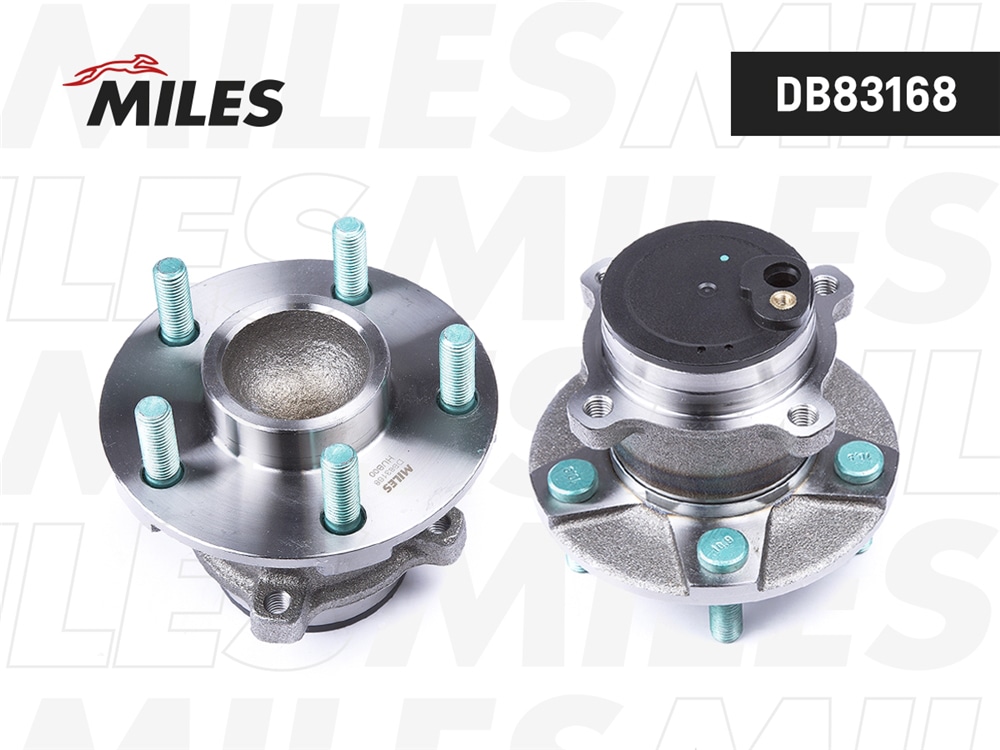 MILES DB83168 Ступица колеса задняя с подшипником (под датчик ABS)
