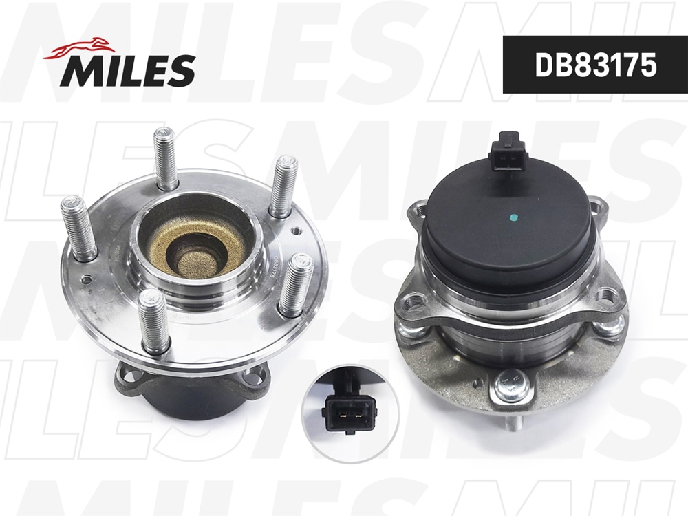 MILES DB83175 Ступица колеса задняя с подшипником HYUNDAI SANATA FE II/KIA SORENTO 2.0-2.7 06- (SKF VKBA 6948) DB83175