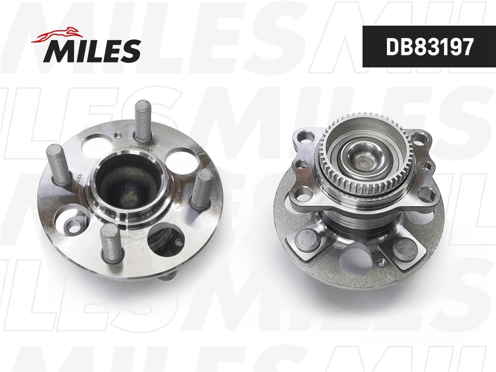 MILES DB83197 Ступица колеса задняя KIA RIO III, HYUNDAI SOLARIS (SKF VKBA7642) DB83197