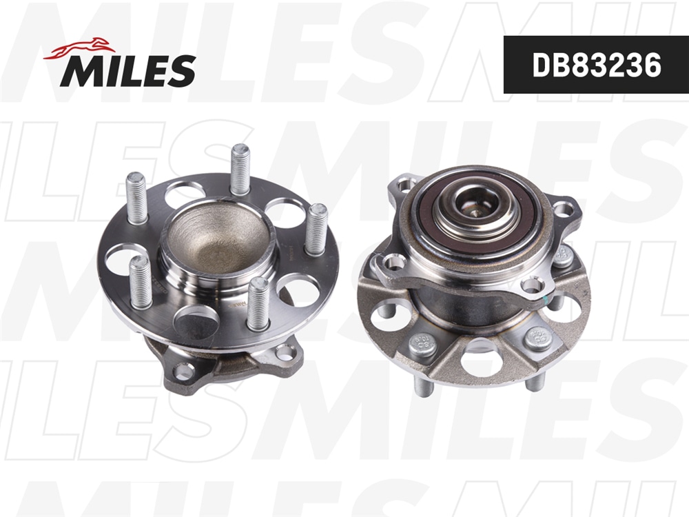 MILES DB83236 Ступица с подшипником MITSUBISHI GRANDIS II 04- зад. +ABS