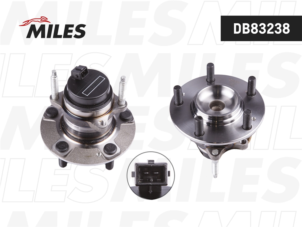 MILES DB83238 Ступица с подшипником KIA CERATO 08- зад. с ABS DB83238
