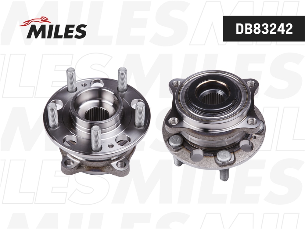 MILES DB83242 Ступица с подшипником HYUNDAI SANTA FE 15-/KIA SORENTO 15- пер.