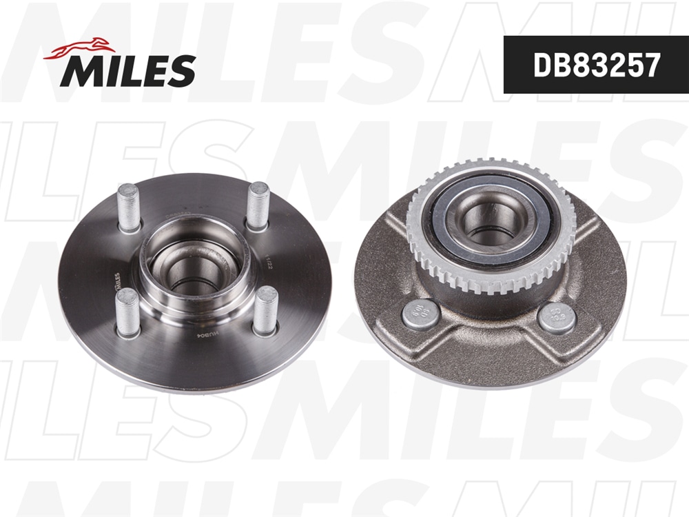 MILES DB83257 Ступица с подшипником NISSAN SUNNY WAGON 92- зад.