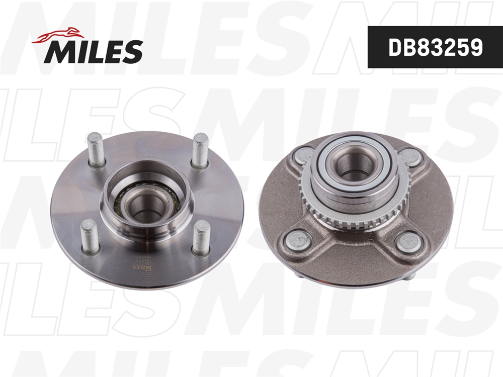 MILES DB83259 Ступица колеса NISSAN PULSAR N16 99- зад.