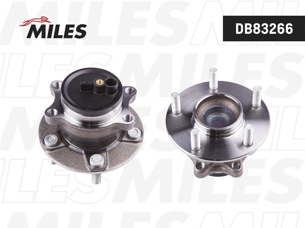 MILES DB83266 Ступица с подшипником MITSUBISHI ASX 10-/OUTLANDER 12- зад. DB83266