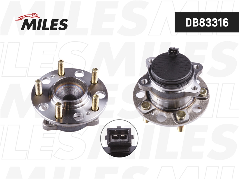 MILES DB83316 Ступица с подшипником HYUNDAI SONATA/TUCSON/ KIA/ OPTIMA/SPORTAGE 15- зад.