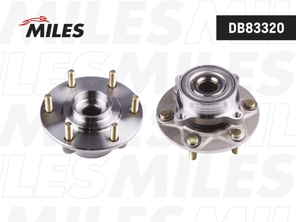 MILES DB83320 Ступица с подшипником MITSUBISHI PAJERO IV 06- пер. V97/98