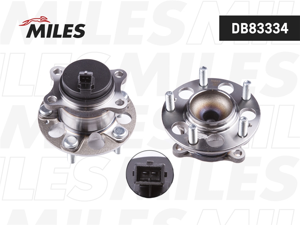 MILES DB83334 Ступица с подшипником HYUNDAI ELANTRA/KIA OPTIMA 15- зад.