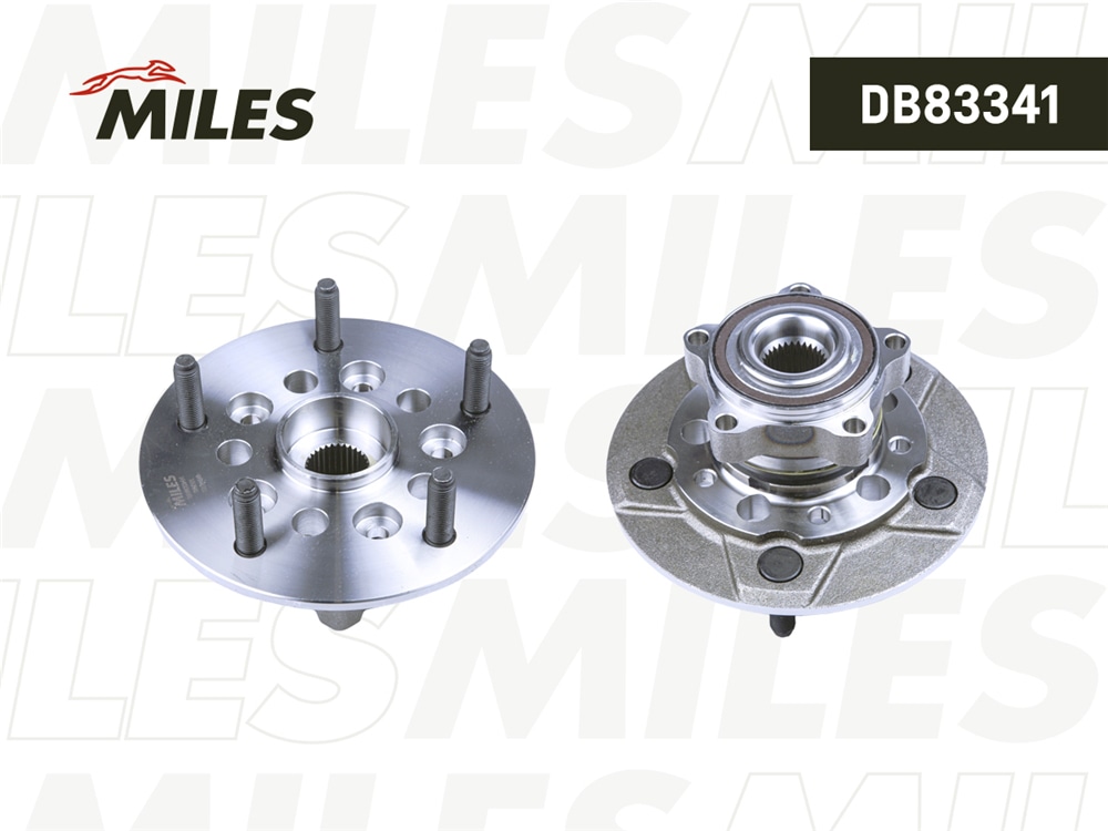 MILES DB83341 Ступица с подшипником FORD TRANSIT/TOURNEO CUSTOM 12- пер.