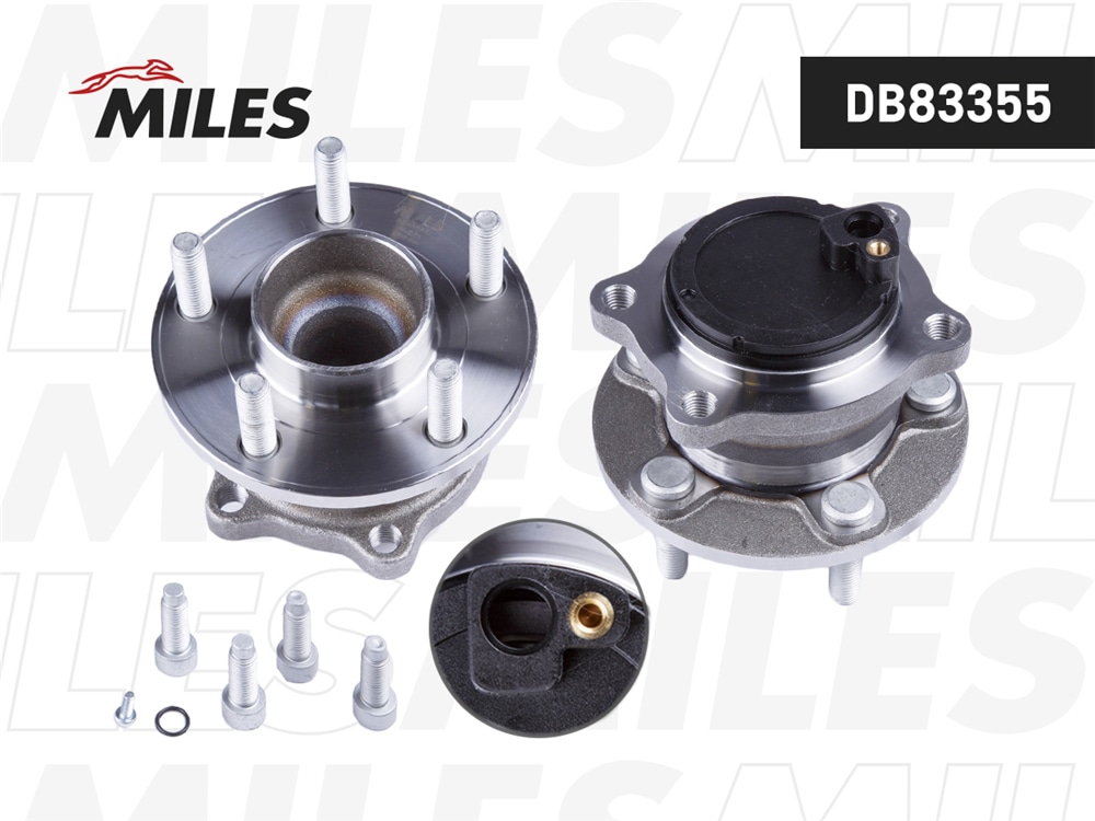 MILES DB83355 Ступица колеса задняя с подшипником FORD FOCUS III 11- (SKF VKBA 6789) DB83355