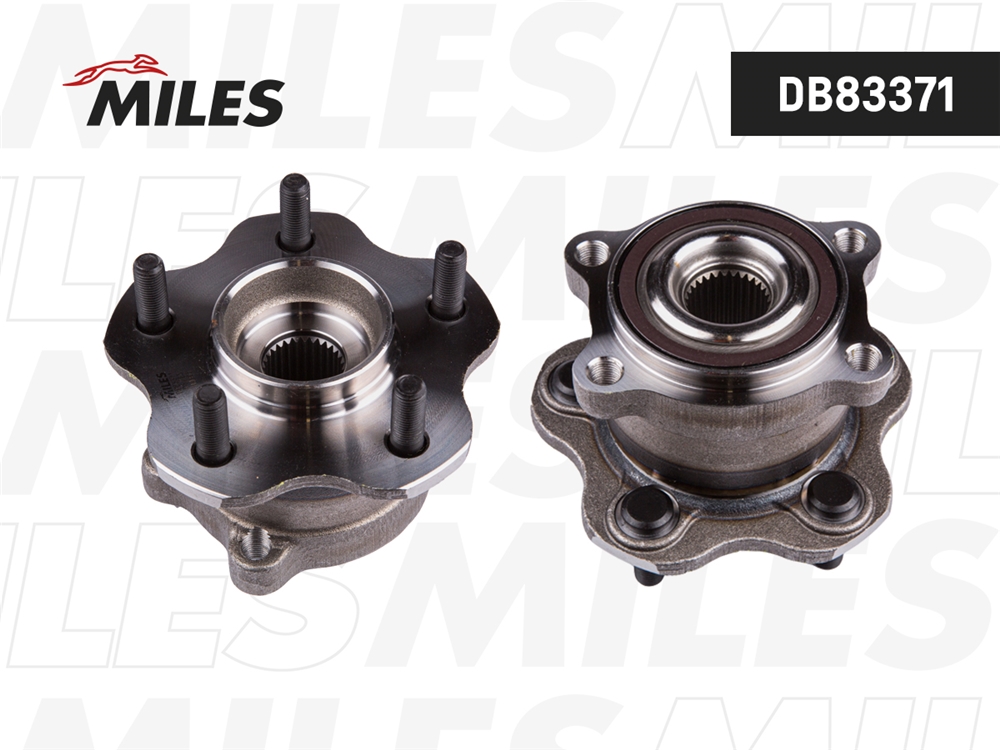 MILES DB83371 Ступица задняя с подшипником NISSAN PATHFINDER/MURANO 14- DB83371
