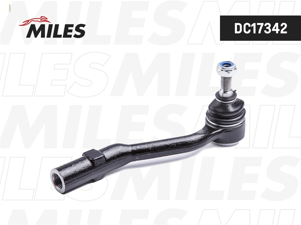 MILES DC17342 Наконечник рулевой тяги левый CITROEN C2/C3/PEUGEOT 1007 05- (LEMFORDER 3742601) DC17342