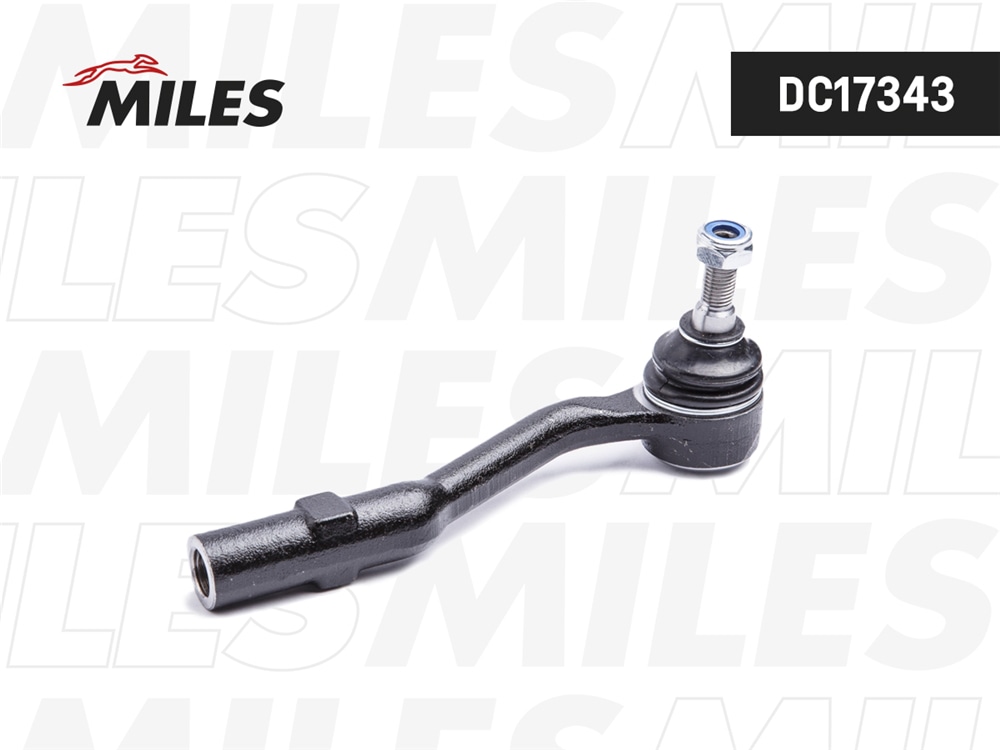 MILES DC17343 Наконечник рулевой тяги правый CITROEN C2/C3/PEUGEOT 1007 05- (LEMFORDER 3742701) DC17343