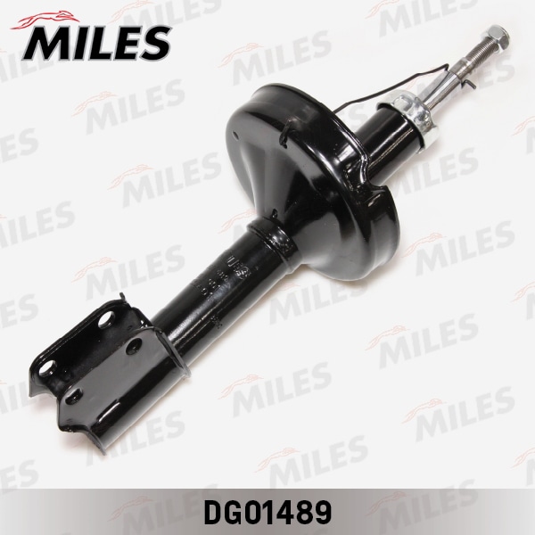MILES DG01489 Амортизатор передний левый/правый газовый RENAULT KANGOO 08/97/NISSAN KUBISTAR 8/03- (KYB 333848) DG01489