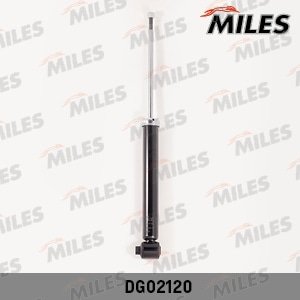 MILES DG02120 Амортизатор задний левый/правый газовый AUDI A6 97-04/VW PASSAT 3B 97-05 (TRW JGT395T) DG02120