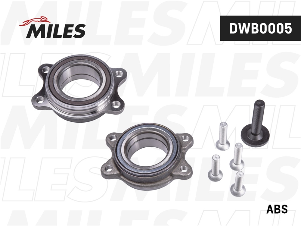 MILES DWB0005 Подшипник ступ. AUDI A4 IV/A5/A6 IV/A7/A8 III/Q5 08- пер.