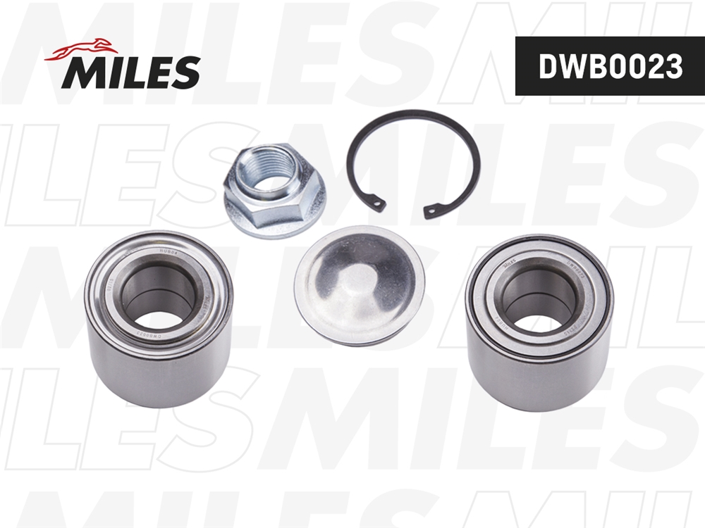 MILES DWB0023 Подшипник ступицы задний RENAULT KANGOO/DUSTER/LAGUNA 01- (SKF VKBA 6799) DWB0023