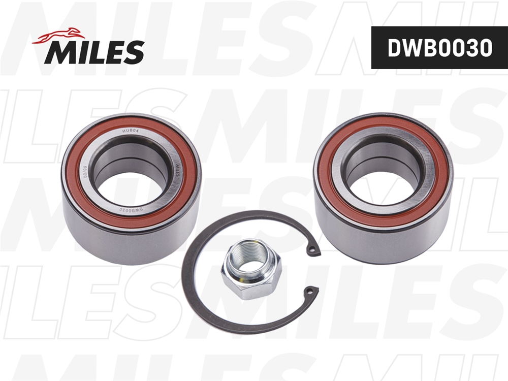 MILES DWB0030 Подшипник ступ. CHEVROLET LACETTI/NUBIRA/EPICA/REZZO 00- пер.