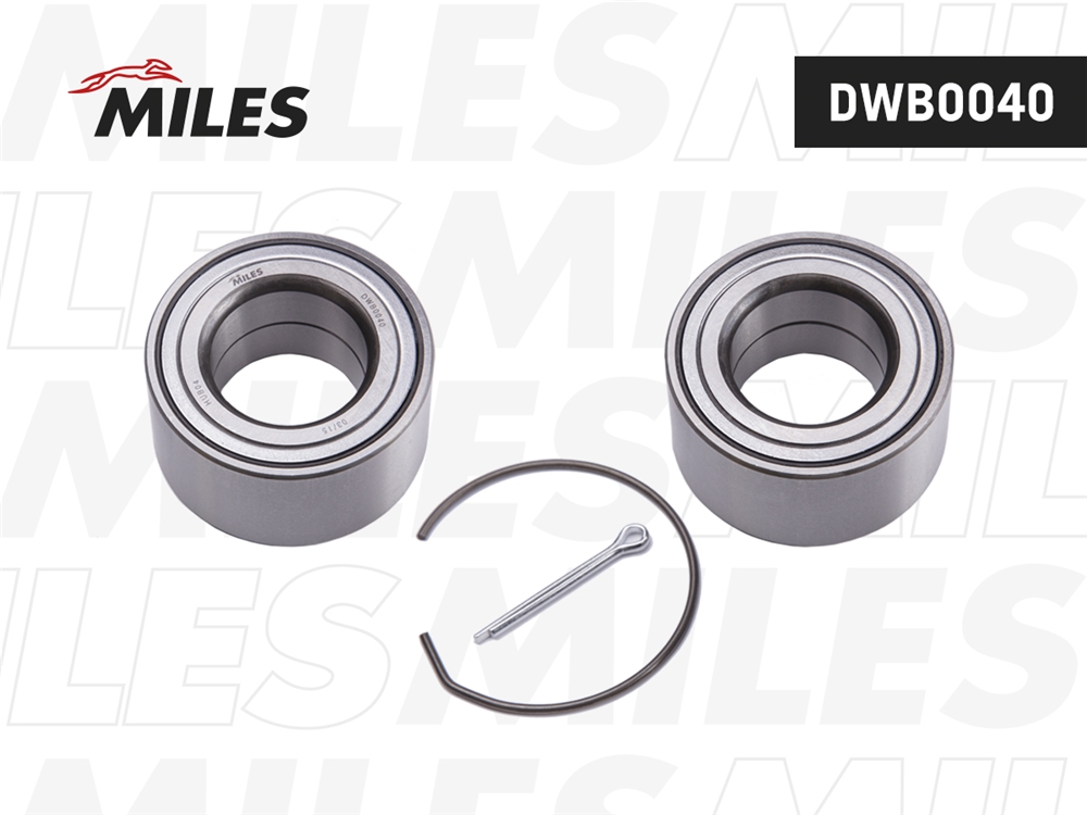 MILES DWB0040 Подшипник ступ. HYUNDAI I20 08- пер.