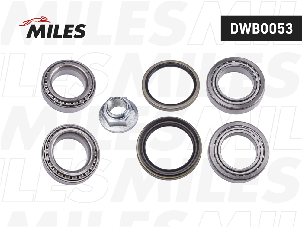 MILES DWB0053 Подшипник ступицы KIA RIO I 00-05 пер.