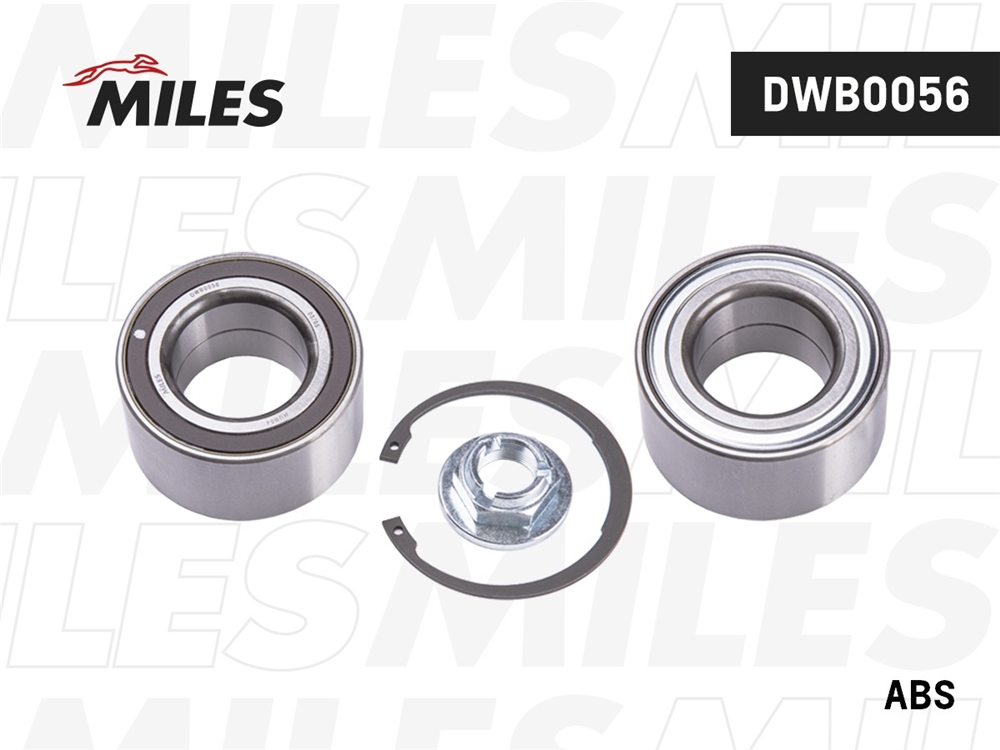 MILES DWB0056 Подшипник ступицы передний FORD KUGA I 08-12 (FAG 713 6789 50) DWB0056