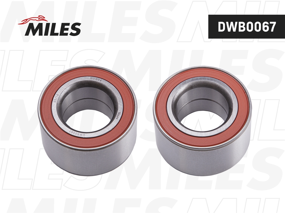 MILES DWB0067 Подшипник ступ. CHEVROLET AVEO/DAEWOO LANOS 97- пер.