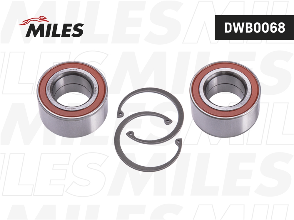 MILES DWB0068 Подшипник ступ.пер. OPEL Astra/Corsa/Kadett/Vectra/DAEWOO Nexia/Lanos/Espero/Nubira DWB0068