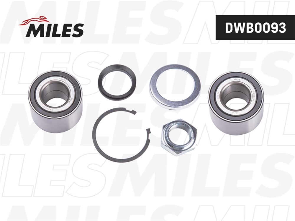 MILES DWB0093 Подшипник ступицы CITROEN SAXO/XSARA/PEUGEOT 106/206/306 93-05 зад.