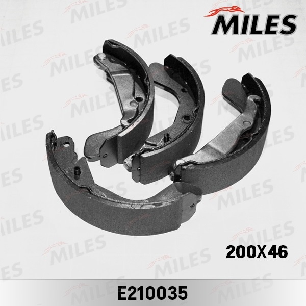 MILES E210035 Колодки тормозные барабанные OPEL ASTRA F/G/CORSA/VECTRA/DAEWOO NEXIA/ESPERO/LANOS/NUBIRA