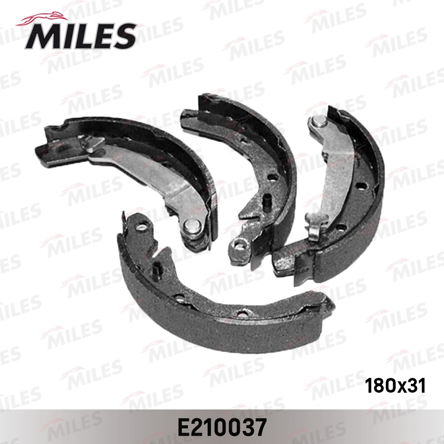 MILES E210037 Колодки торм.бар.CHEVROLET SPARK 0.8-1.0 05-/DAEWOO MATIZ 0.8-1.0 98-