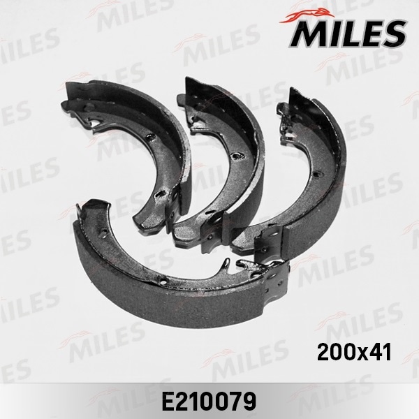 MILES E210079 Колодки барабанные LADA 2108-2112 (TRW GS8210) E210079