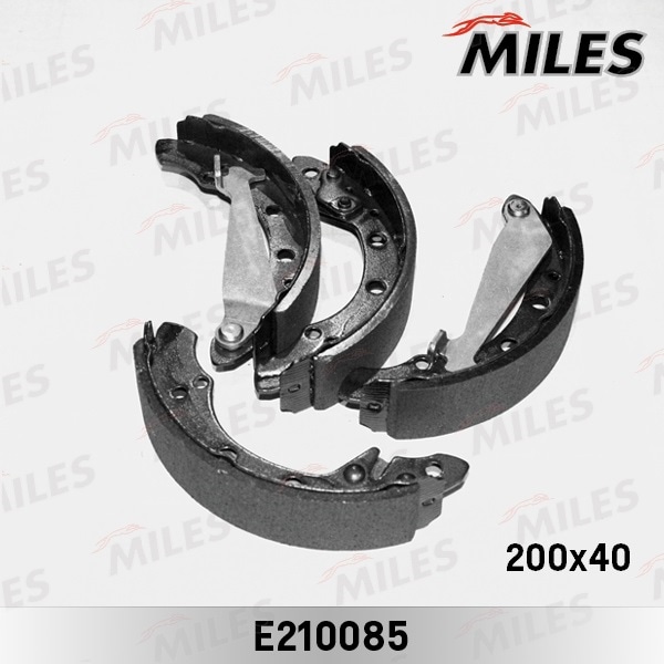 MILES E210085 Колодки торм.бар.AUDI 100/80 76-91/VW PASSAT 75-88
