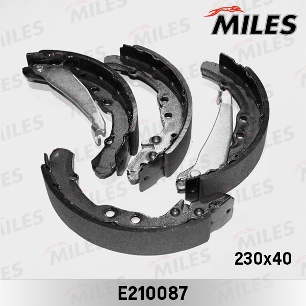 MILES E210087 Колодки тормозные барабанные AUDI 100/80/VW CADDY/G2/G3/PASSAT 77-04